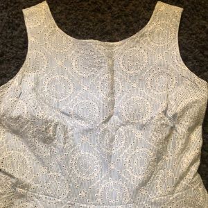 Lands End Seersucker dress